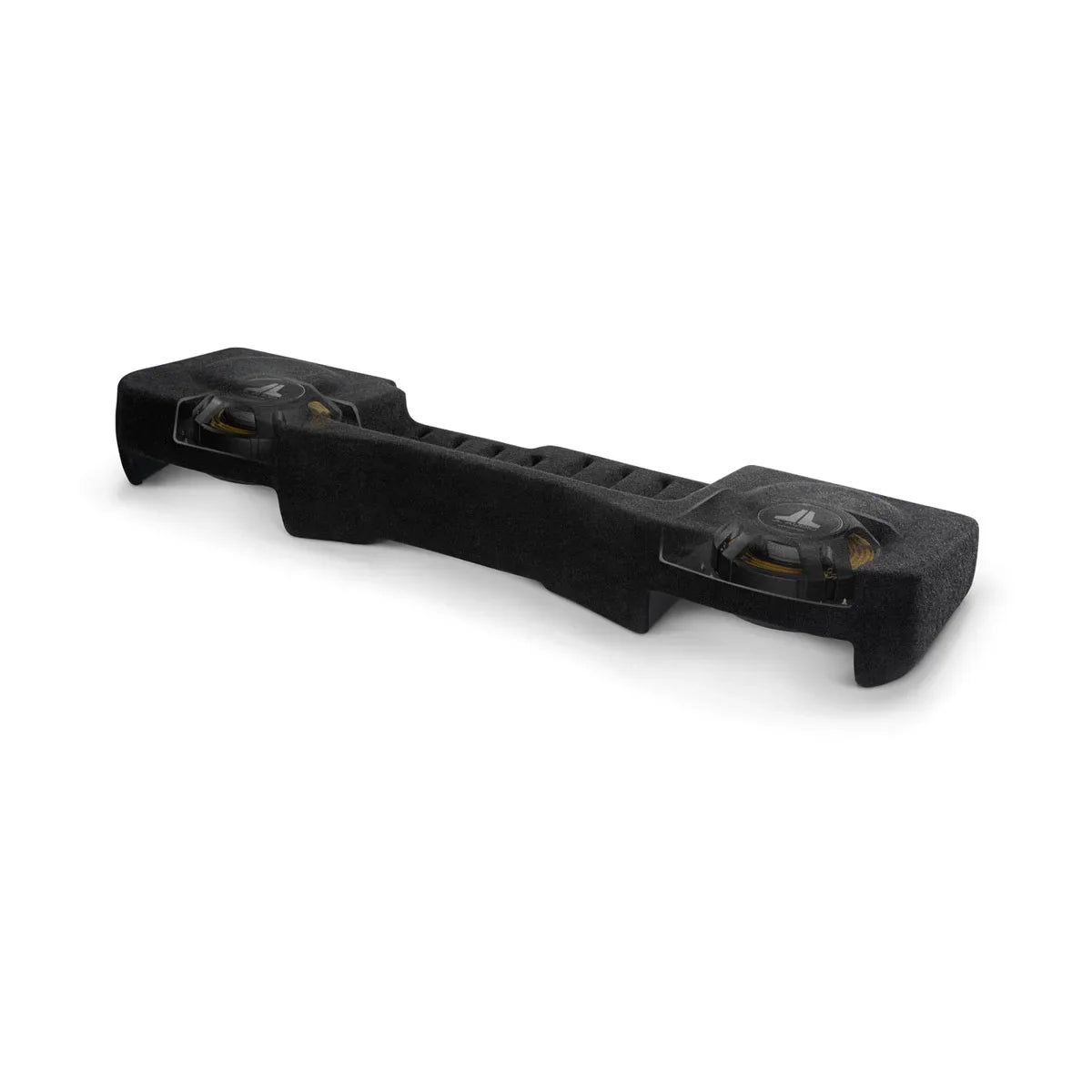 Stealthbox® Enclosed Subwoofer for Chevrolet Silverado and GMC Sierra Crew Cab Trucks (SB-GM-SLVCC3/10TW3/BK2