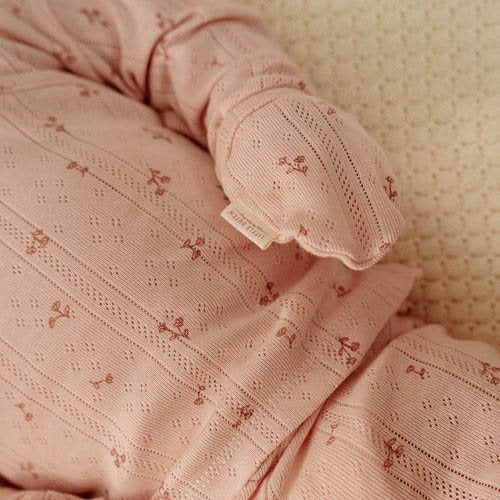 Shirt Wickeloptik Langarm - Rosa - Fairy Garden - Fairy Flowers