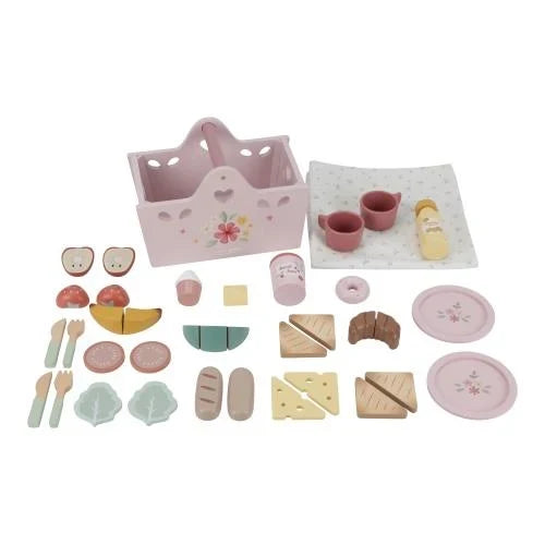 Wooden Picnic Set - Multicoloured - Essentials