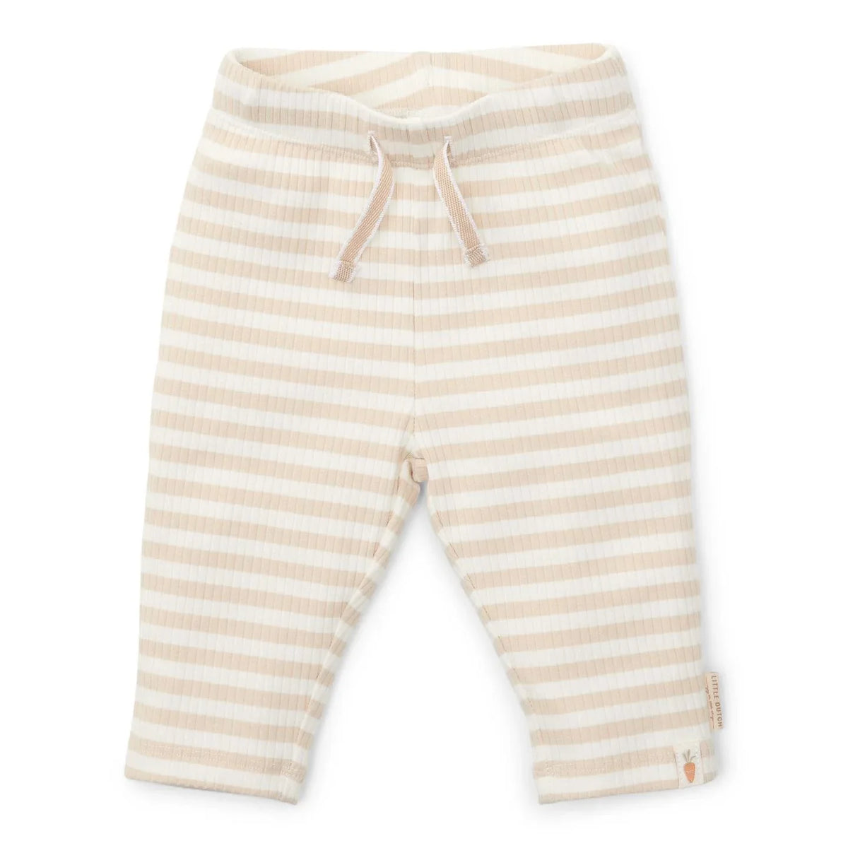 Broek - Zand - Newborn Naturals - Gestreept
