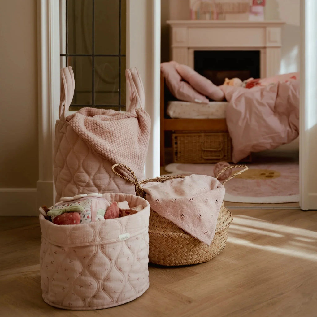 Aufbewahrungskorb groß - Rosa - Essentials