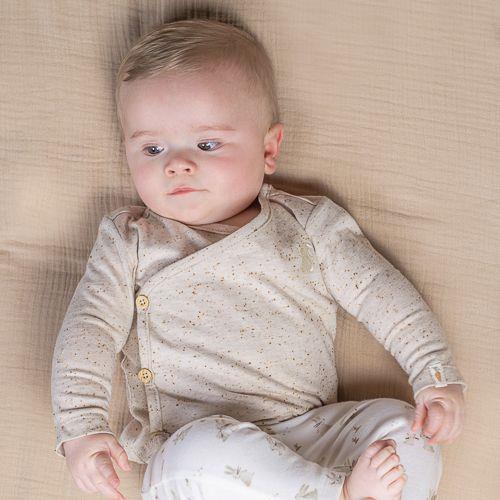 Gilet - Zand - Newborn Naturals