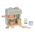 Kaffeemaschine aus Holz - Grün - Essentials