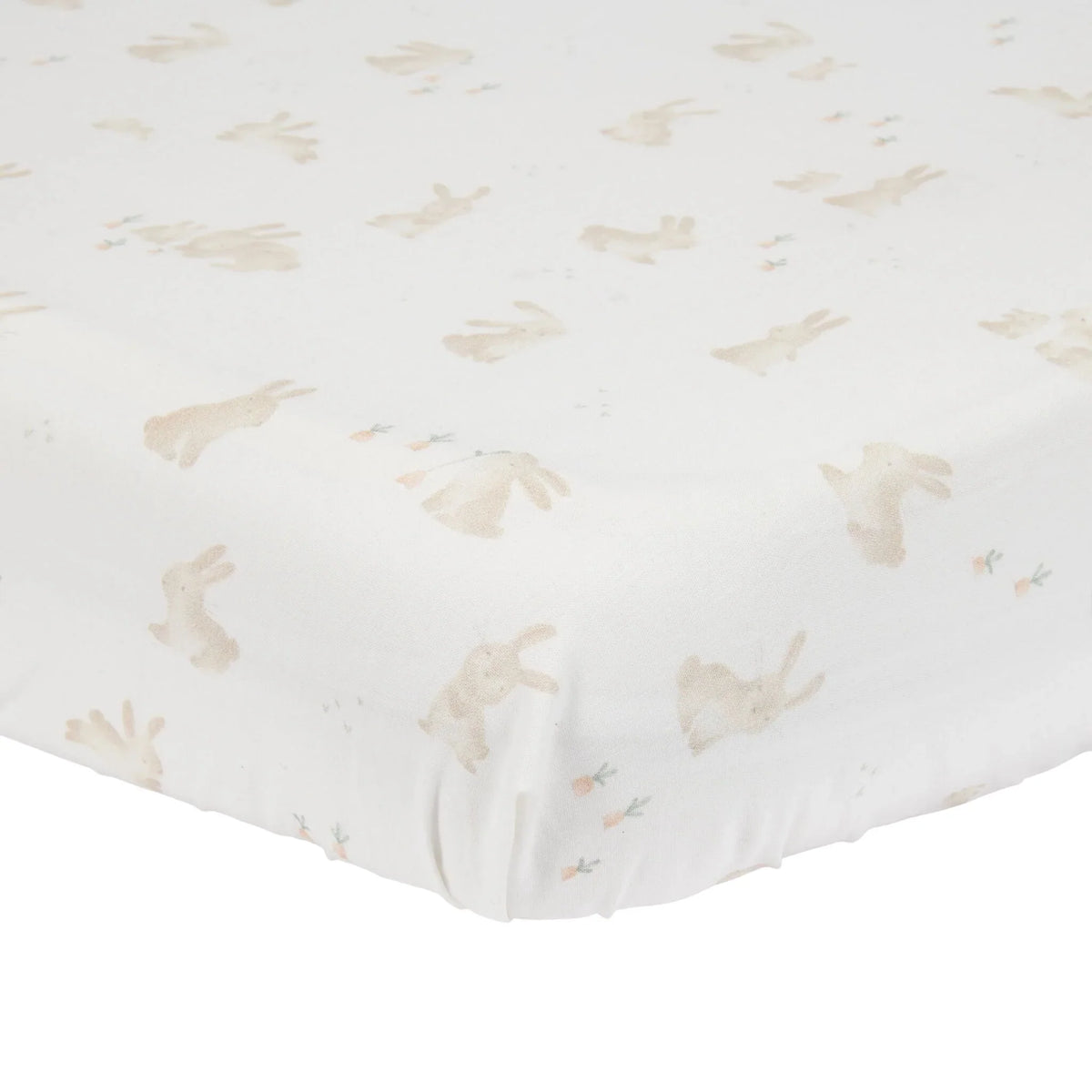 Hoeslaken Wieg – Wit – Baby Bunny