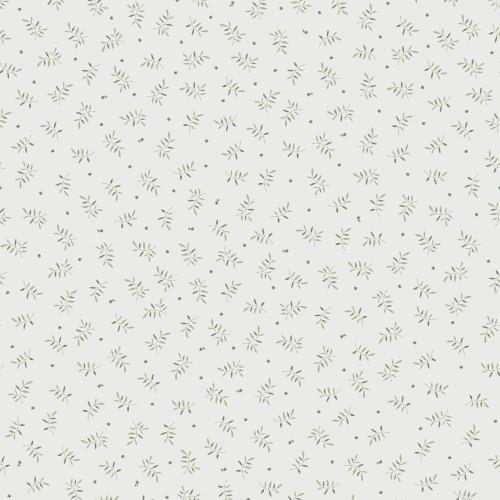 Vliestapete - Mehrfarbig - Essentials - Blueberry Leaves