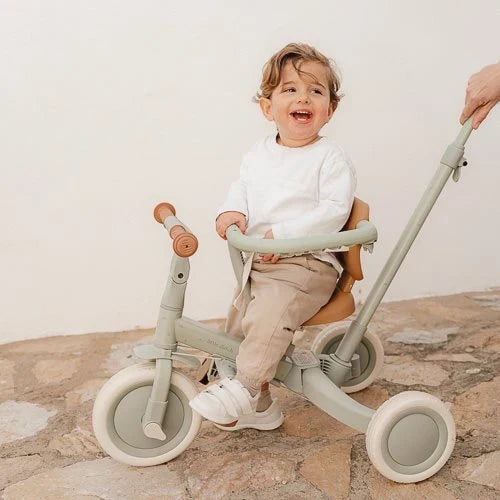 4-in-1-Dreirad Grün