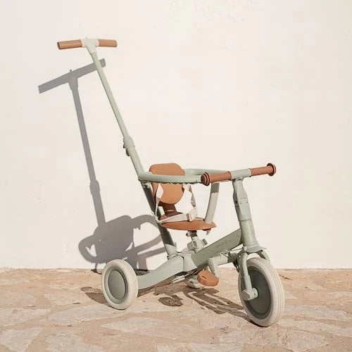 4-in-1-Dreirad Grün