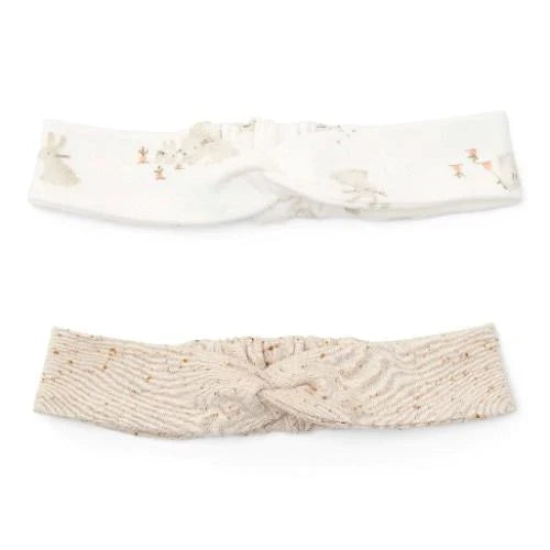2er-Pack Haarbänder - Sand - Newborn Naturals - Baby Bunny