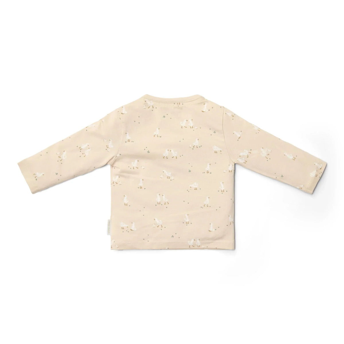 Shirt lange mouw - Beige - Newborn Naturals - Little Goose