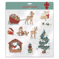 Window Stickers Christmas - Multi-coloured