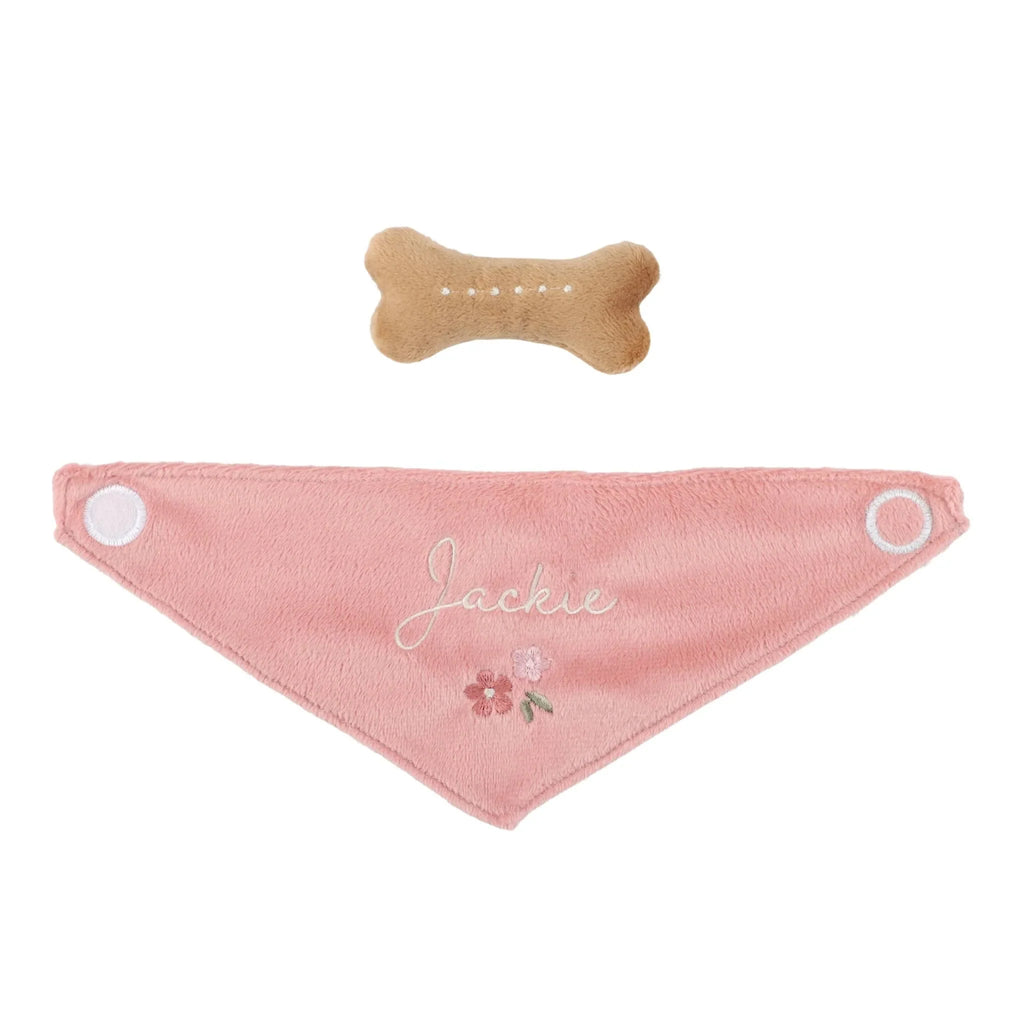Plush Dog in Bag – Pink – Essentials