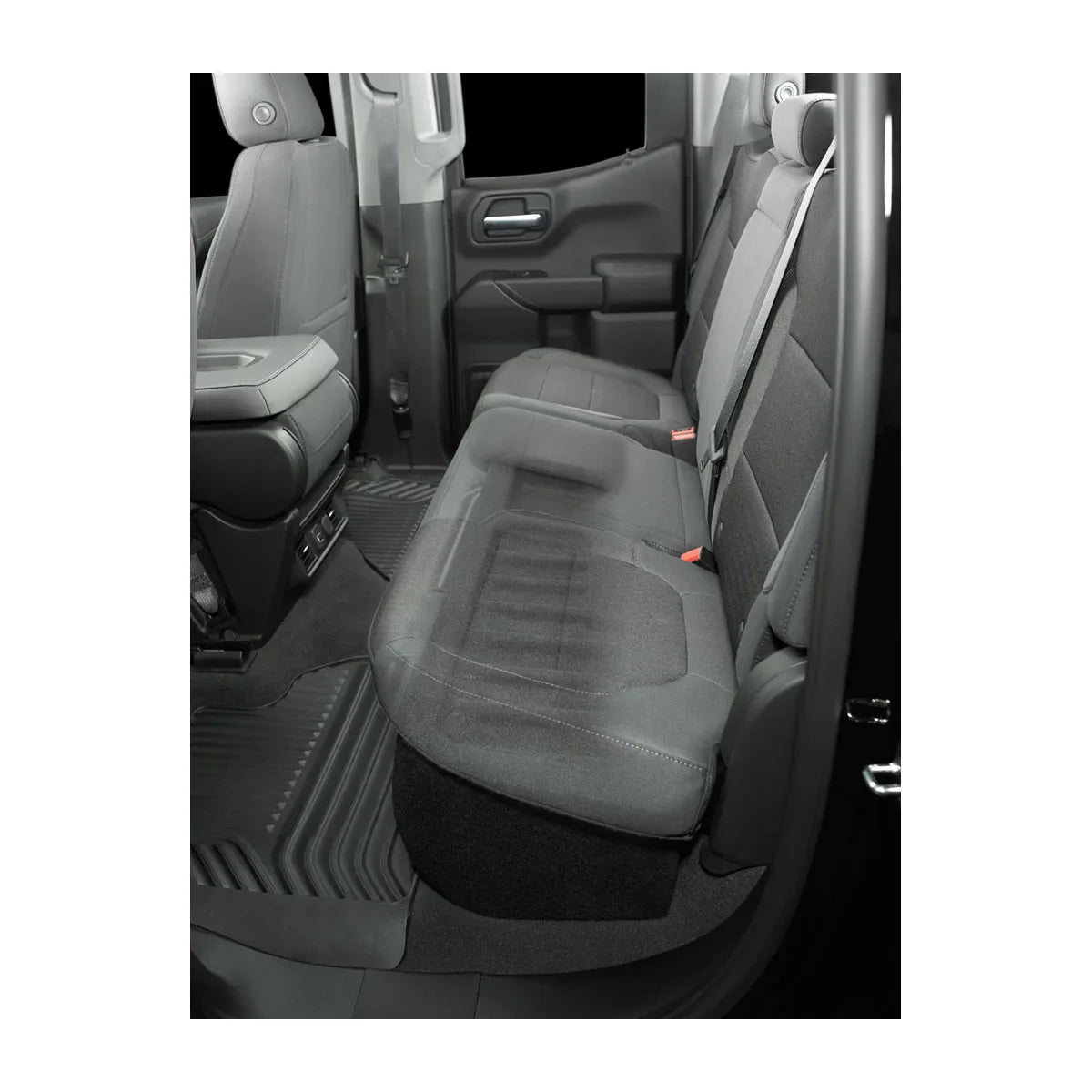 Stealthbox® Enclosed Subwoofer for Chevrolet Silverado and GMC Sierra Double Cab Trucks (SB-GM-SLVD4/10TW3)