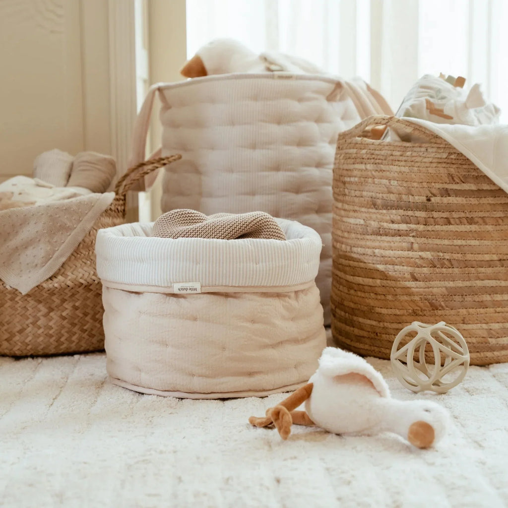 Aufbewahrungskorb groß - Beige - Essentials