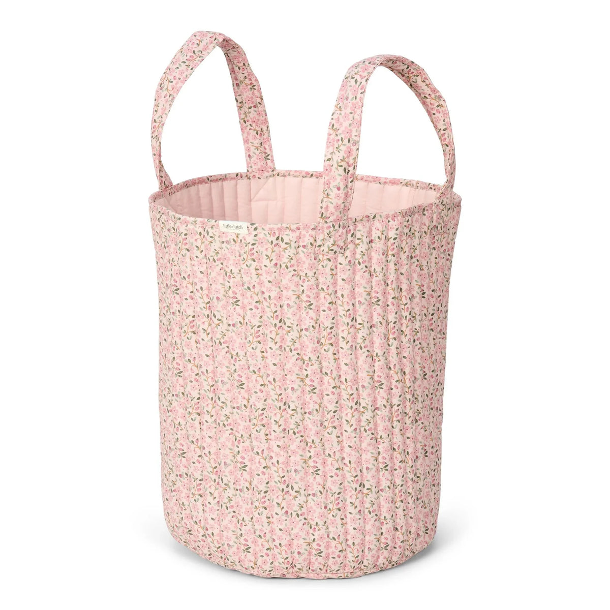 Aufbewahrungskorb XL - Rosa - Märchenhaft floral