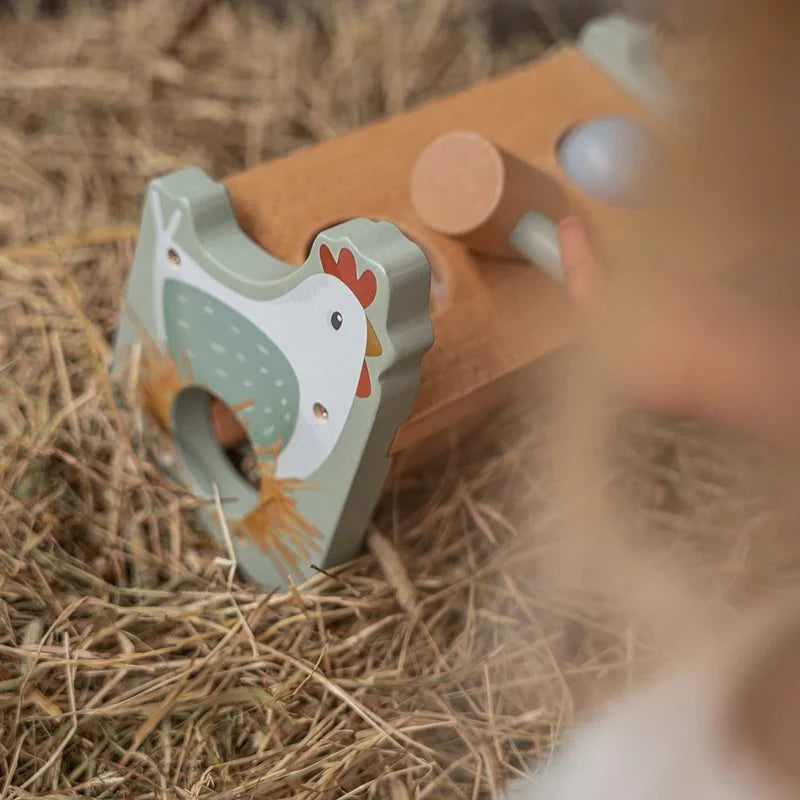Hamerbankje met ballen Little Farm