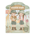 Wiederverwendbares Stickerbuch – Jim und Rosa