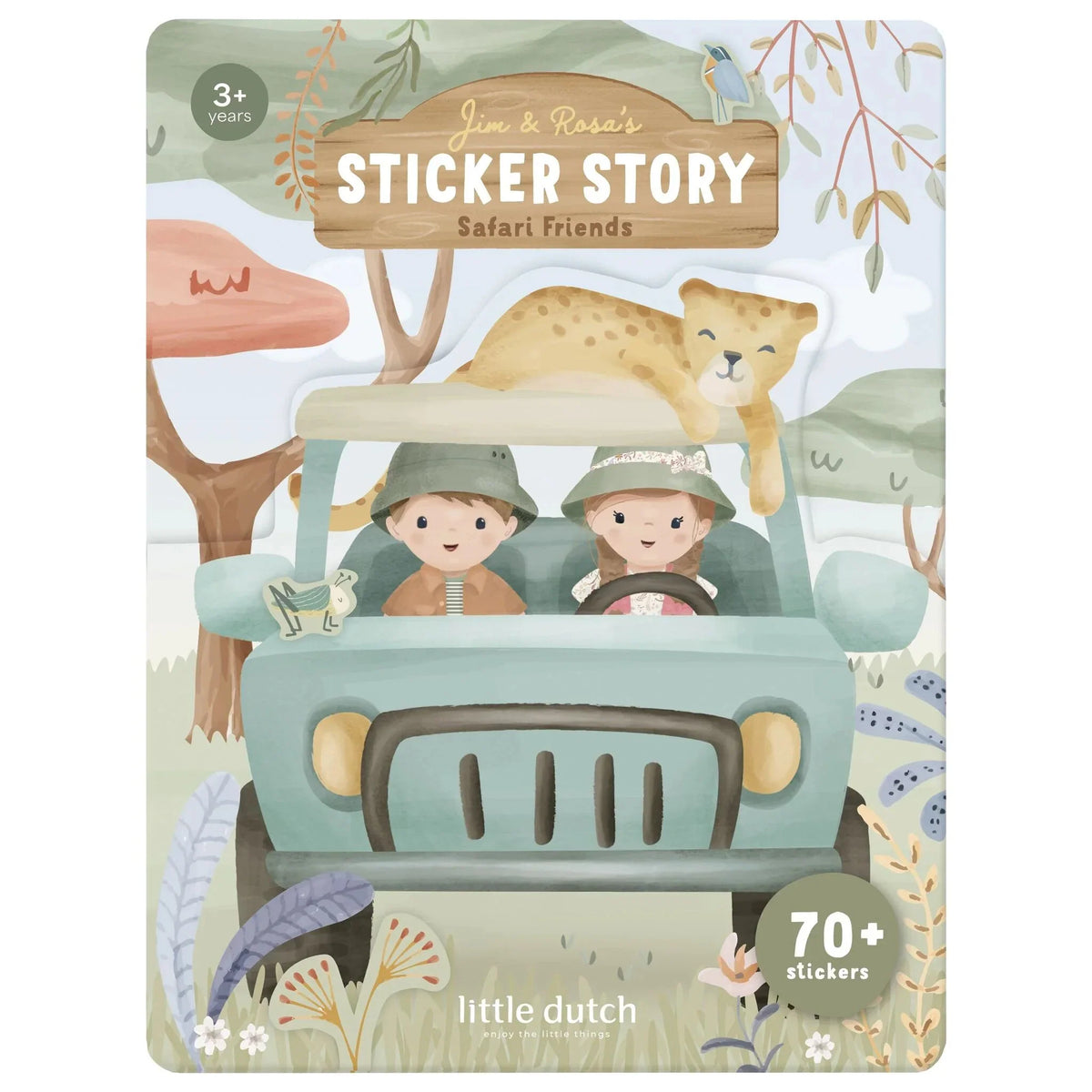 Stickerset - Jim en Rosa