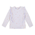 Swim shirt long sleeve - UPF 40 - Purple - Dreamy Stripes