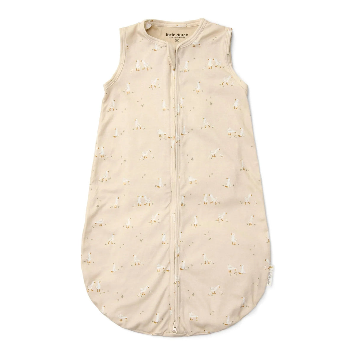 Slaapzak zomer – Beige – Maat 60 cm – Newborn Naturals – Little Goose