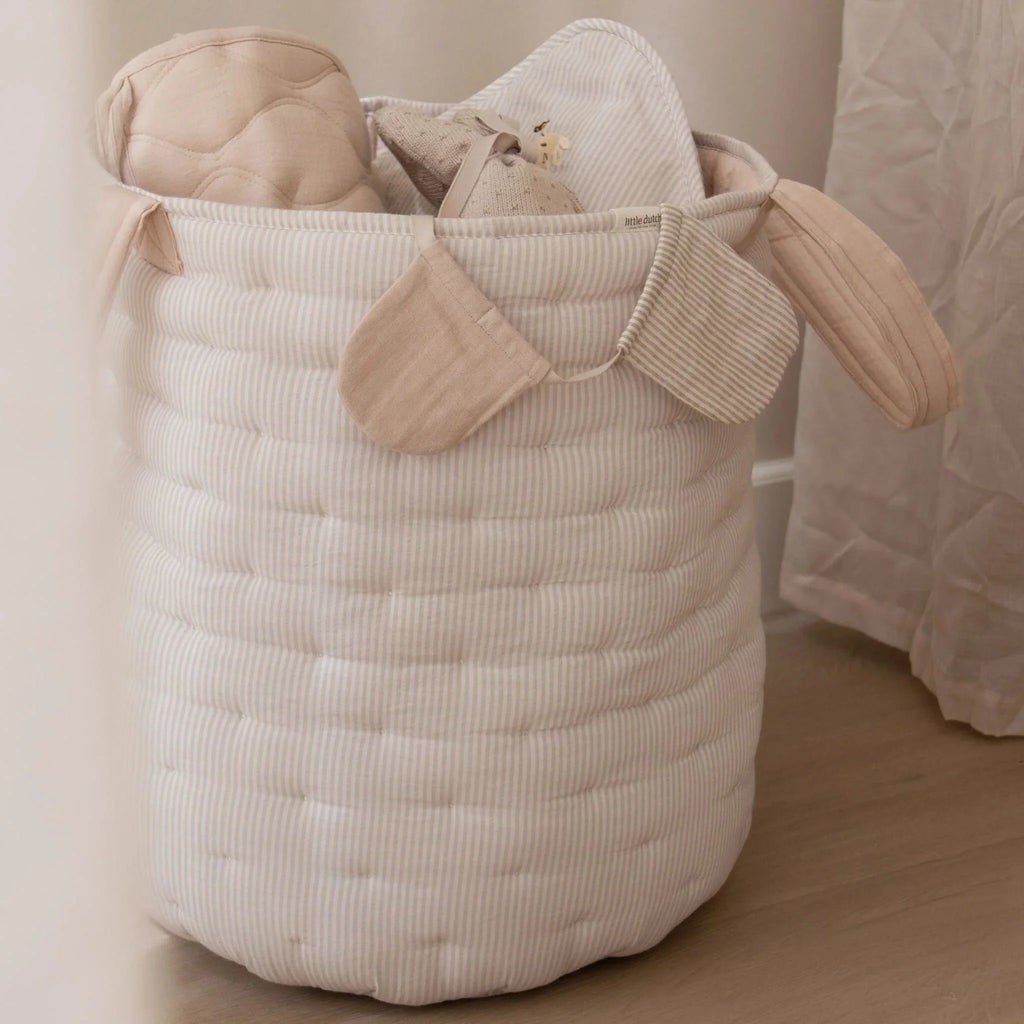 Aufbewahrungskorb groß - Beige - Essentials
