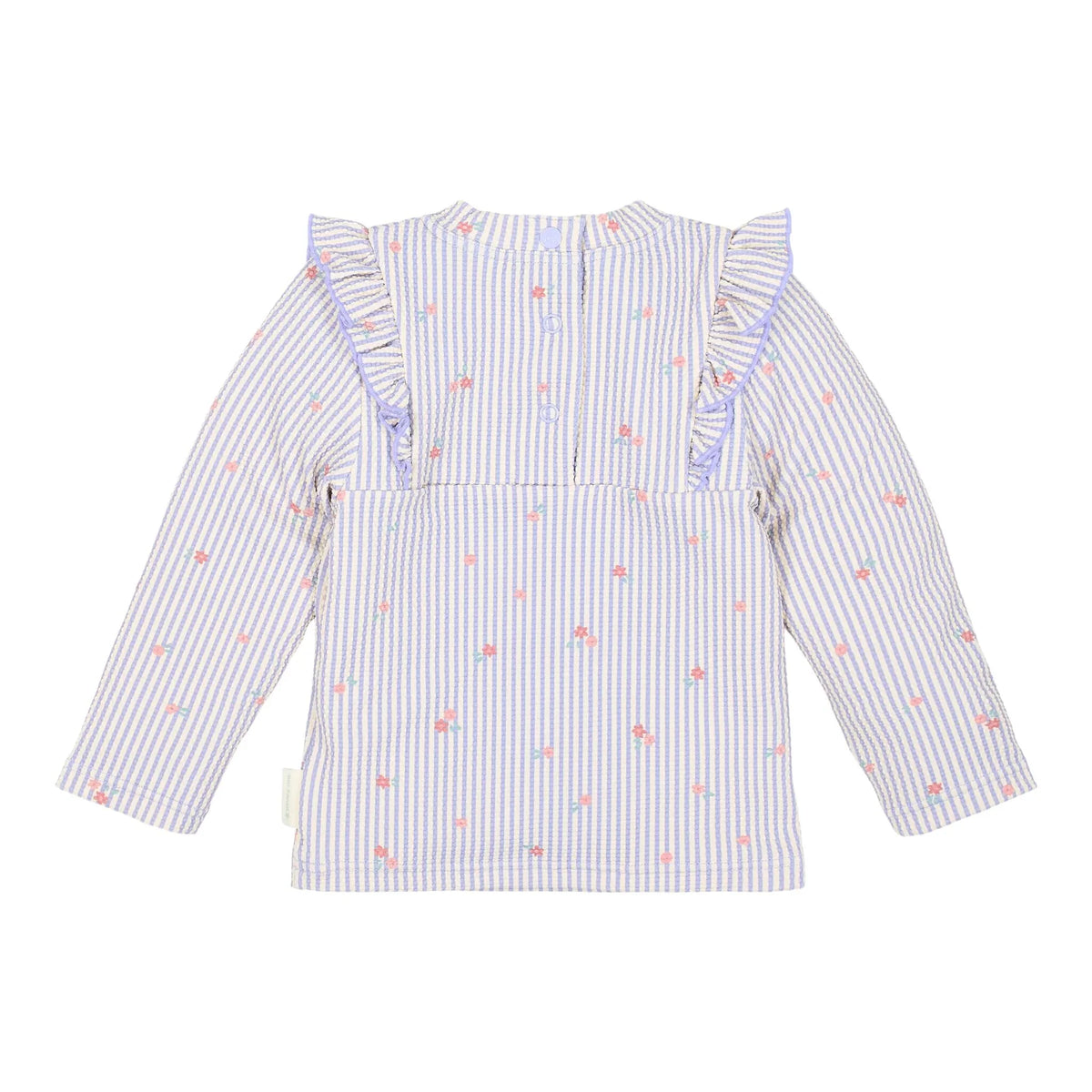 Swim shirt long sleeve - UPF 40 - Purple - Dreamy Stripes