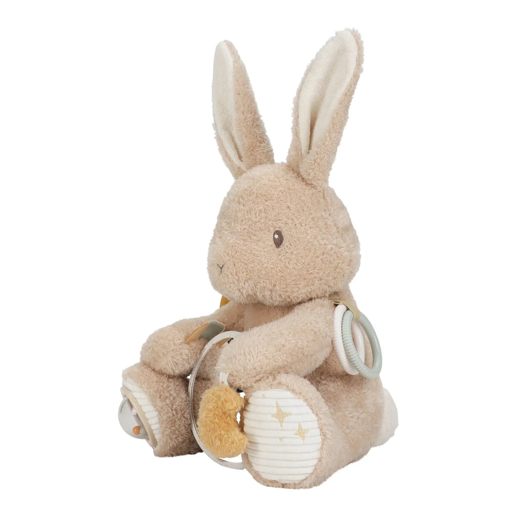 Aktivitäten-Stofftier Hase – Sand – Baby Bunny