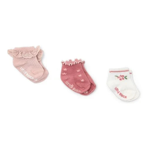 3-pack lage sokken - Meerkleurig - Fairy Garden
