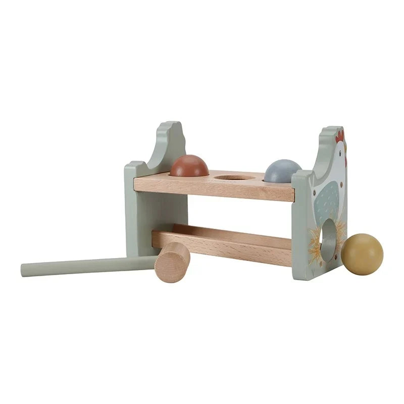 Hamerbankje met ballen Little Farm